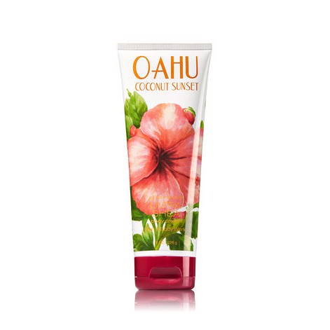 Kem dưỡng ẩm cơ thể Bath &amp; Body Works Oahu Sunset Coconut Body Cream 226g (Mỹ)