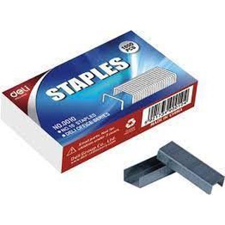 Ghim dập Deli E0012N 24/6 kim bấm số 3 - 10 hộp nhỏ