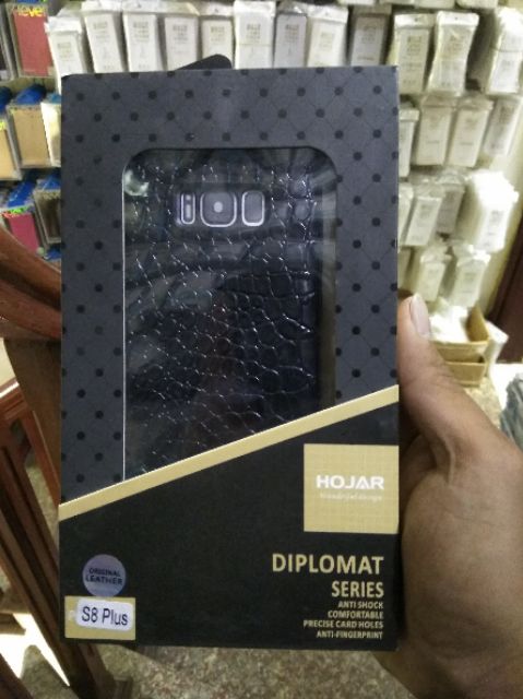 Ốp da cá xấu galaxy s8 plus
