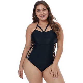 Monokini đan dây eo big size 60-70kg