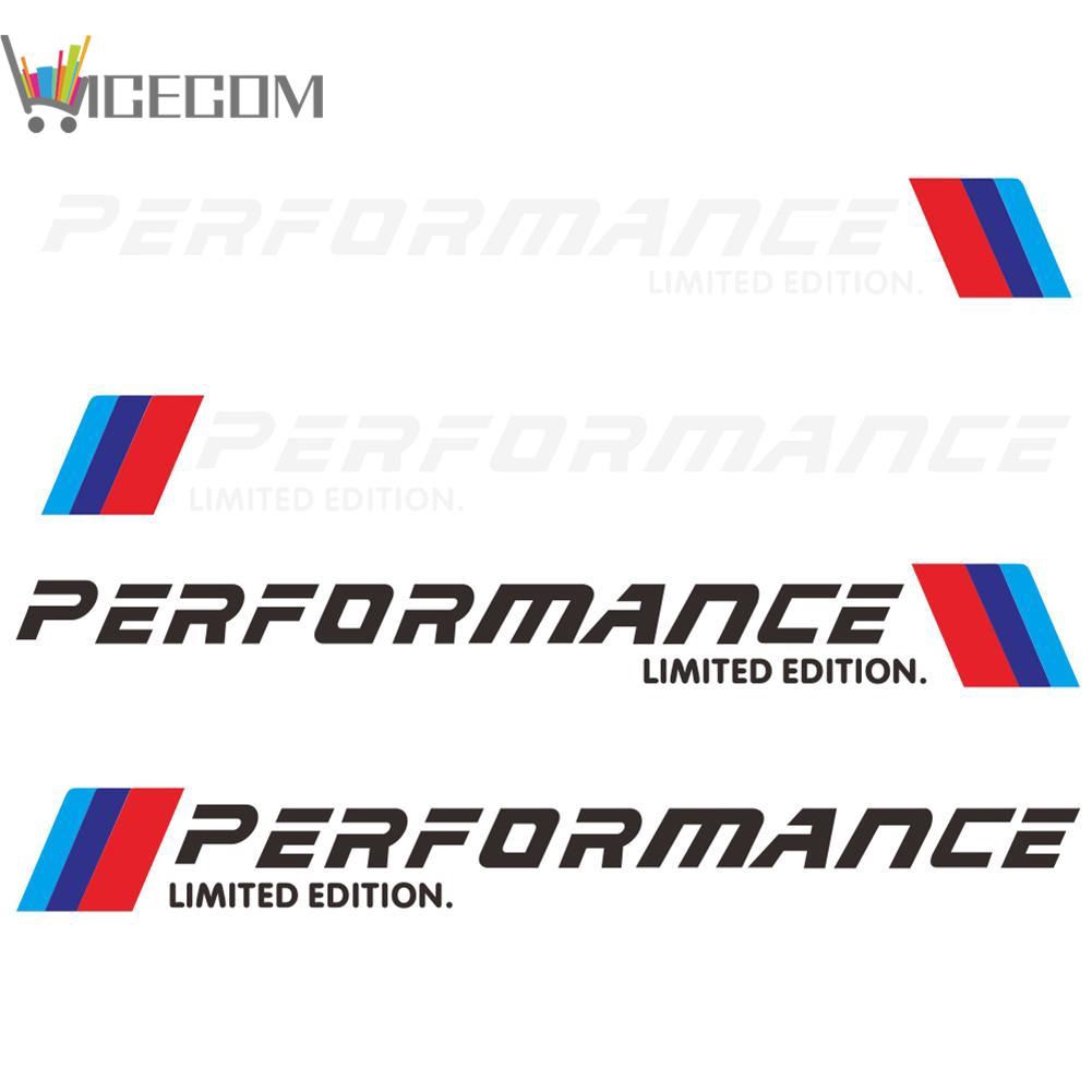Set 2 sticker chữ Performance đẹp mắt dùng dán trang trí xe hơi | BigBuy360 - bigbuy360.vn
