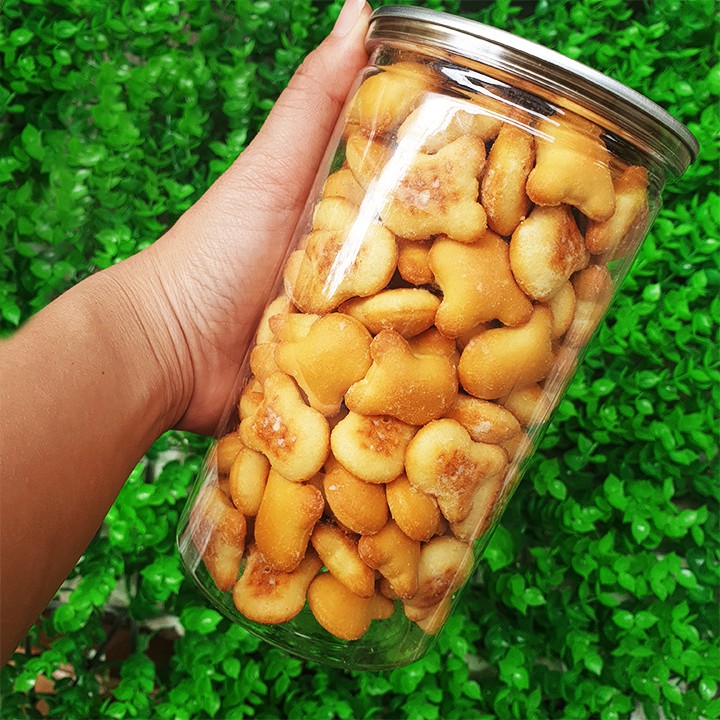 Bánh Gấu Nhân Kem Thiên Hồng - Hộp 500gr