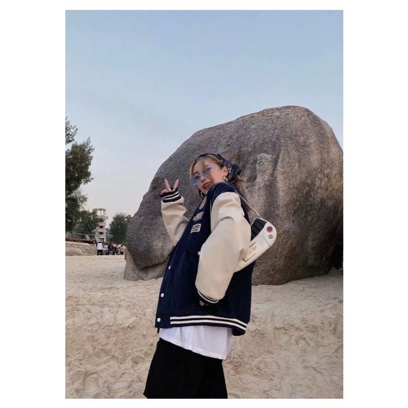 Áo khoác  bomber lô gô hot hit | BigBuy360 - bigbuy360.vn