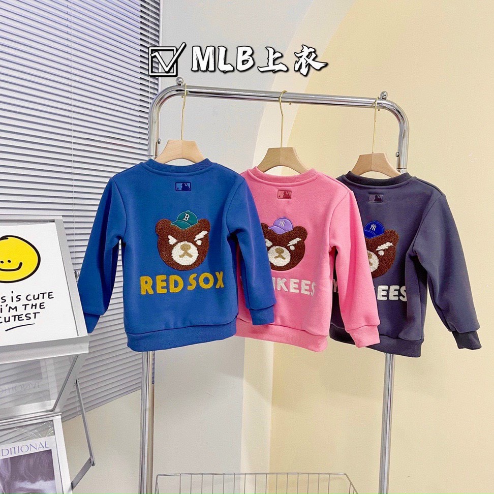 Bộ nỉ gấu cho bé trai bé gái mẫu mới 2022 size 10-35kg