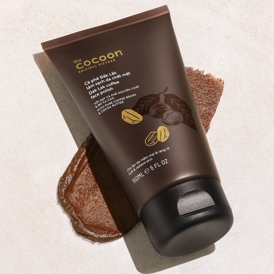 Tẩy Tế Bào Chết Mặt Cocoon Dak Lak Coffee Face Polish 150ml