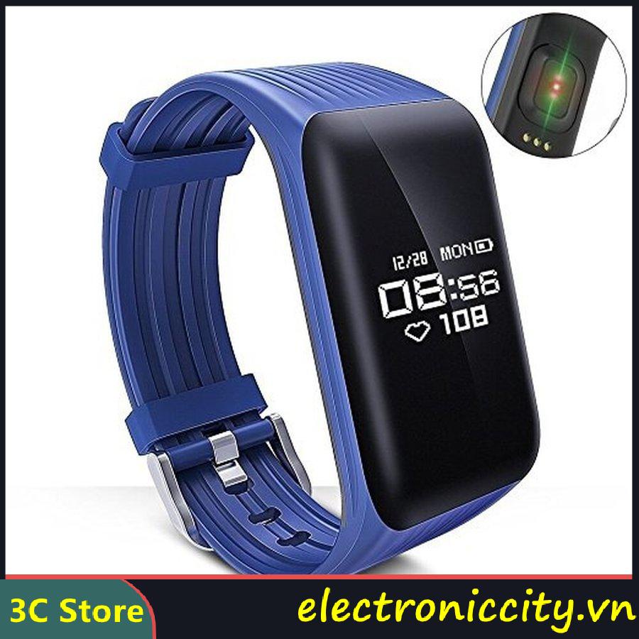 Đồng hồ đeo tay thông minh K1 chống nước hỗ trợ theo dõi sức khỏe kèm phụ kiện chất lượng cao