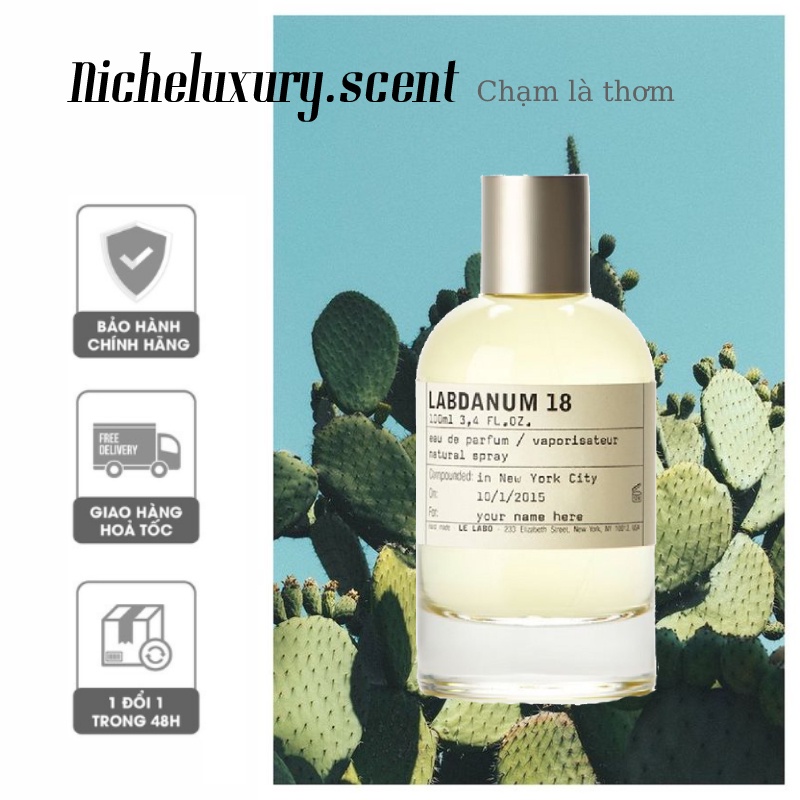 🅽🅸🅲🅷🅴 - Nước hoa Labdanum 18 EDP- 10ml