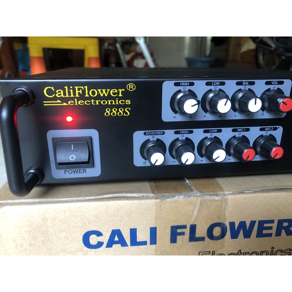 Amply Karaoke mini AC / DC 12V CALIFLOWER 888S