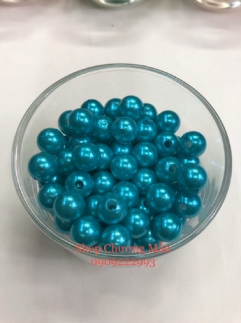 100G Chuỗi Hạt Ngọc Trai Nhựa 4-6-8-10-12mm Đủ Màu