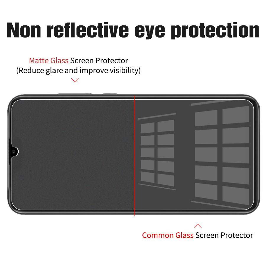 Kính Cường Lực Nhám Chống Bám Vân Tay Cho Điện Thoại Samsung Galaxy S23 Plus S22 5G Note 20 S21 Fe M54 M34 M33 M23 M53 M22 10 Lite M52 M32 M51 M31 M62 F52 M21 M30s M12