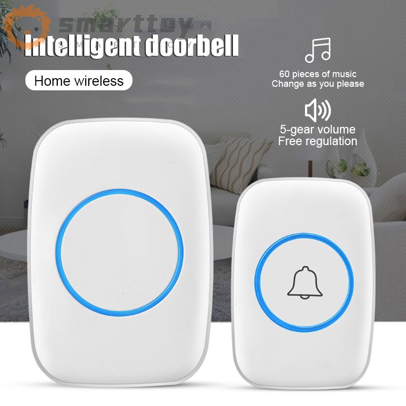 Wireless Home Welcome Doorbells Mart Doorbell Waterproof Button Intelligent Remote Control