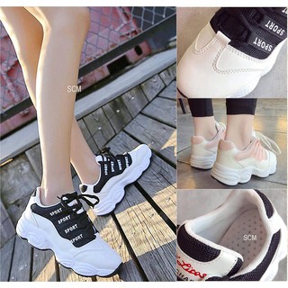 SALE-Giày sneaker đế thô Sport