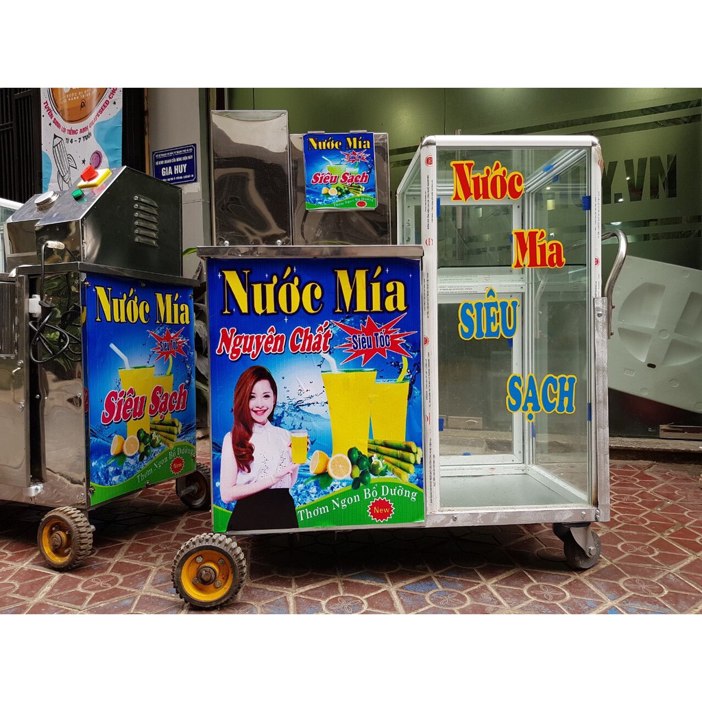 Máy ép nước mía khỏe, siêu sạch, ép 1 cây 1 lần duy nhất