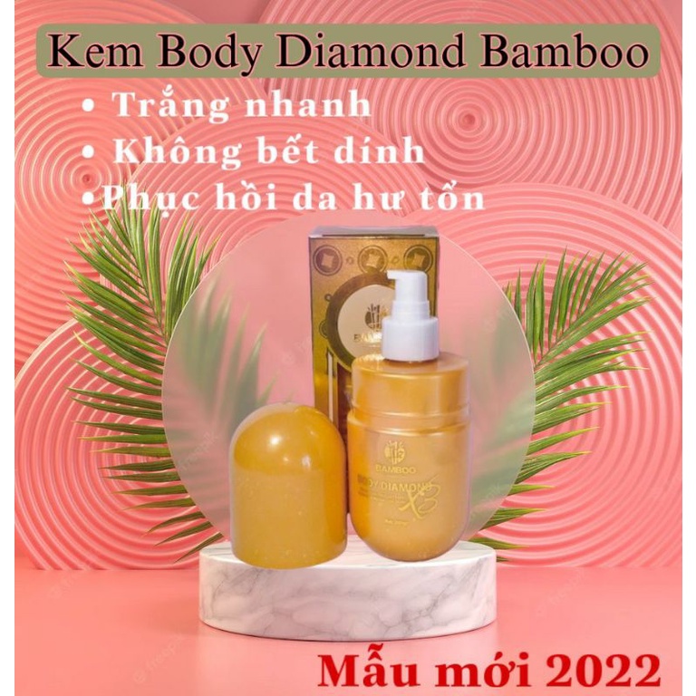 KEM BODY BAMBOO - Trắng Nhanh Gấp 3 Lần