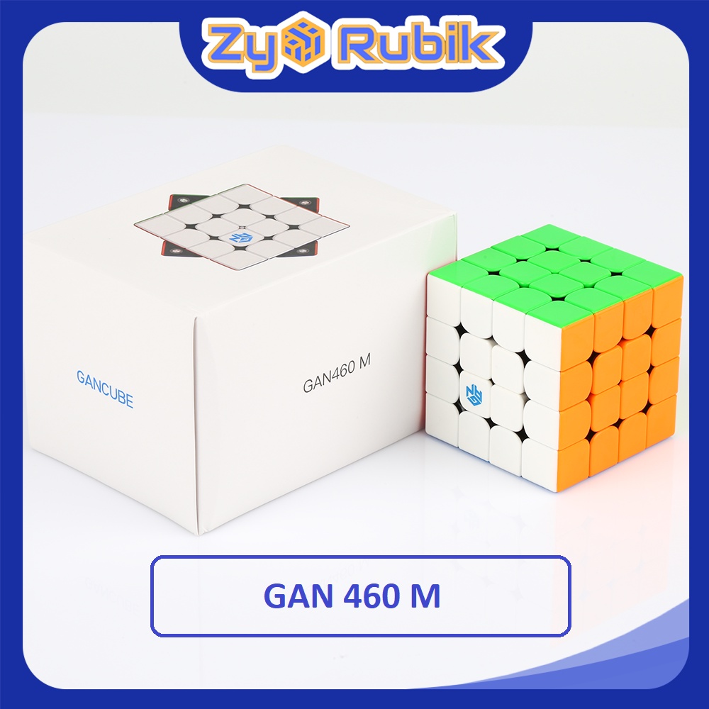 Rubik Gan 460 M Rubik 4x4 Nam Châm Dòng Cao Cấp Flagship Rubic 4 - ZyO Rubik