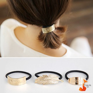 Dây cột tóc Handmade cao cấp phong cách Hàn Quốc Foxy BT0085B-Lá