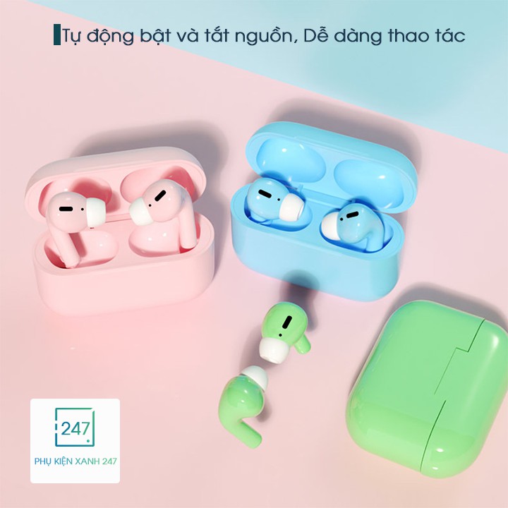 Tai nghe Bluetooth Không Dây⚡️𝐌𝐔𝐀 𝐍𝐇𝐈𝐄̂̀𝐔 𝐍𝐇𝐀̂́𝐓⚡️Tai nghe inpods Pro 5.0, Âm Thanh chất lương, 4h sử dụng