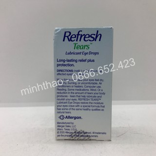 Nước mắt nhân tạo Refresh Tears 15ml