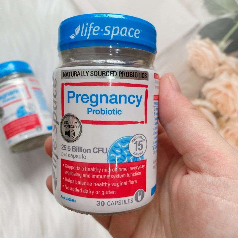 Men vi sinh bầu Life Space - Probiotic for pregnancy 30 viên