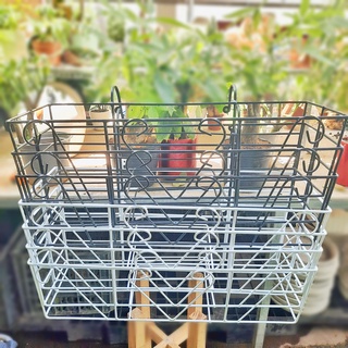 [Giá tốt] Khung sắt treo chậu hoa ban công kích thước 60*22*16cm