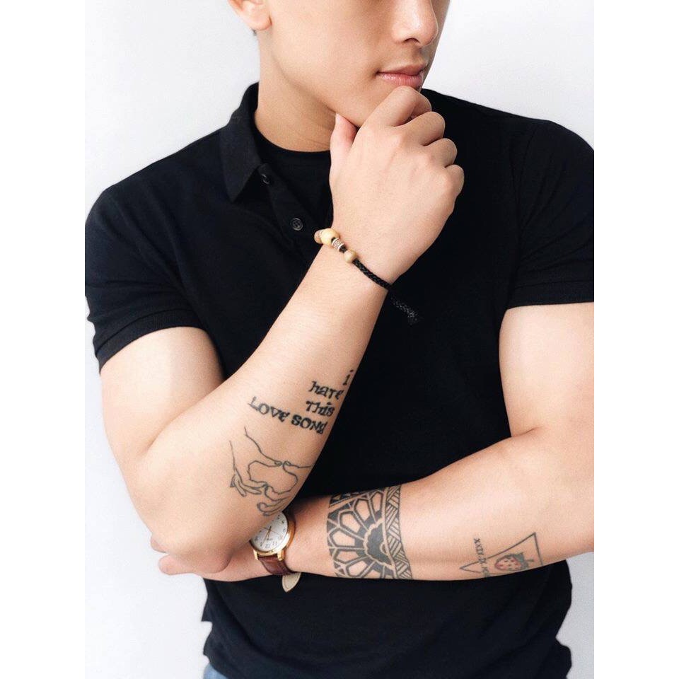 Áo Thun Nam  ngắn tay cổ bẻ Màu Đen, Áo thun nam có cổ chất cotton đẹp | BigBuy360 - bigbuy360.vn