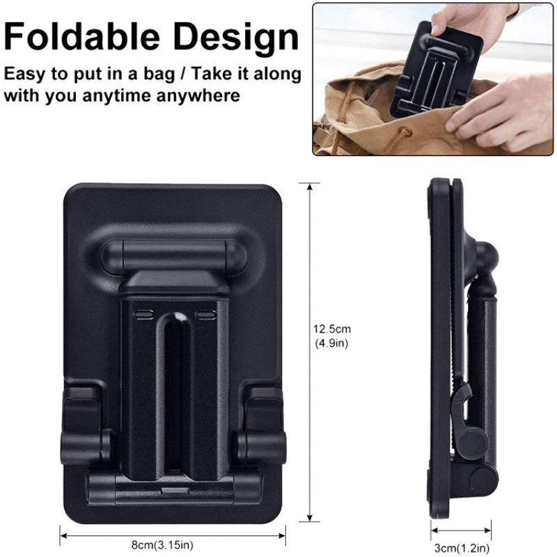 Giá đỡ điện thoại ,Ipad Mtb double tube folding stand chân đế nặng siêu chắc