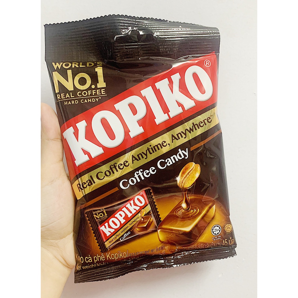 KẸO CÀ PHÊ SỮA VÀ VỊ CÀ PHÊ KOPIKO 150G