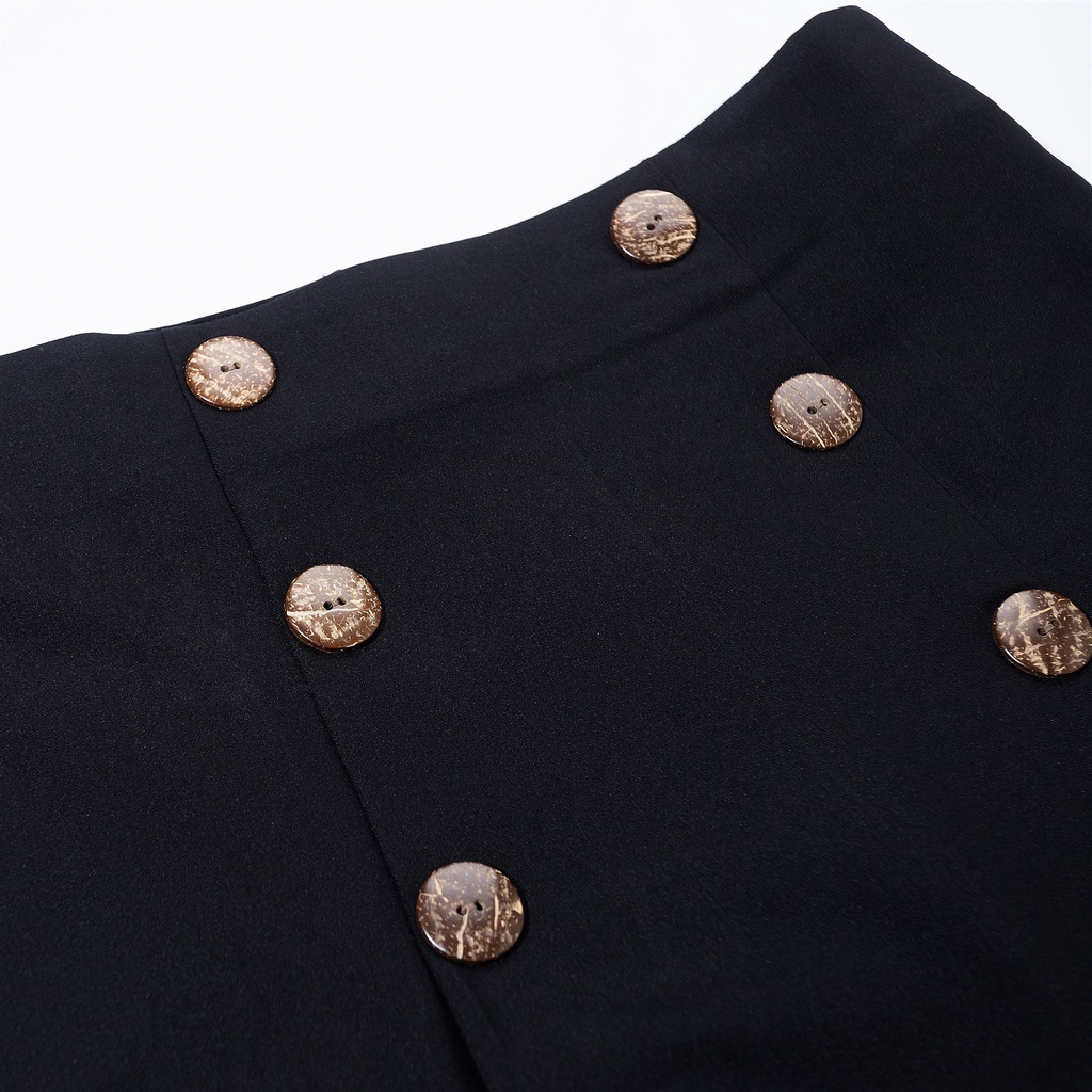 Chân váy form A - Đen