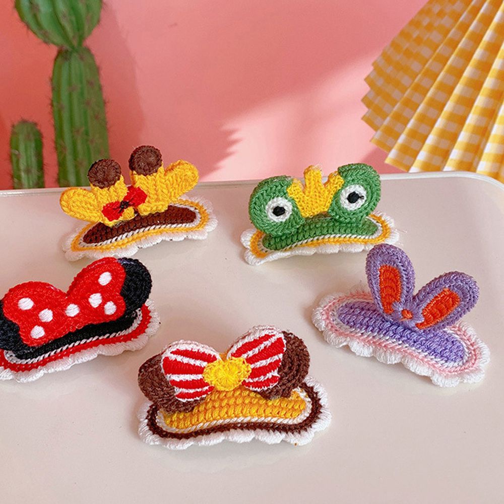 Kẹp tóc hình nơ họa tiết Minnie 3D dễ thương phong cách Hàn Quốc cho bé gái