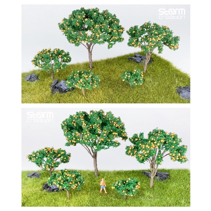 PHỤ KIỆN TRANG TRÍ TIỂU CẢNH - MÔ HÌNH CÂY TRÁI NHIỀU KÍCH THƯỚC