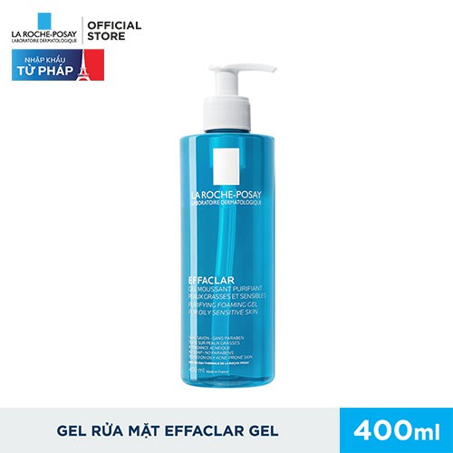 Bộ sản phẩm Gel rửa mặt làm sạch & giảm nhờn cho da dầu nhạy cảm La Roche-Posay | BigBuy360 - bigbuy360.vn