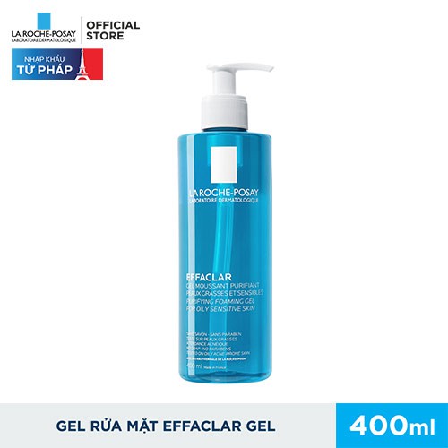 Bộ sản phẩm Gel rửa mặt làm sạch & giảm nhờn cho da dầu nhạy cảm La Roche-Posay | BigBuy360 - bigbuy360.vn