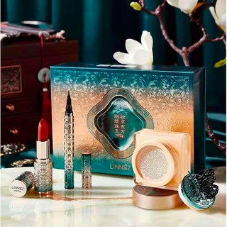 Bộ 4 món trang Điểm Giftset makeup Linnsz - 4 in1 nội  đia  trung
