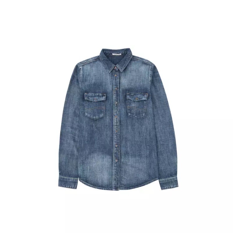 Áo sơ mi denim xuất xịn