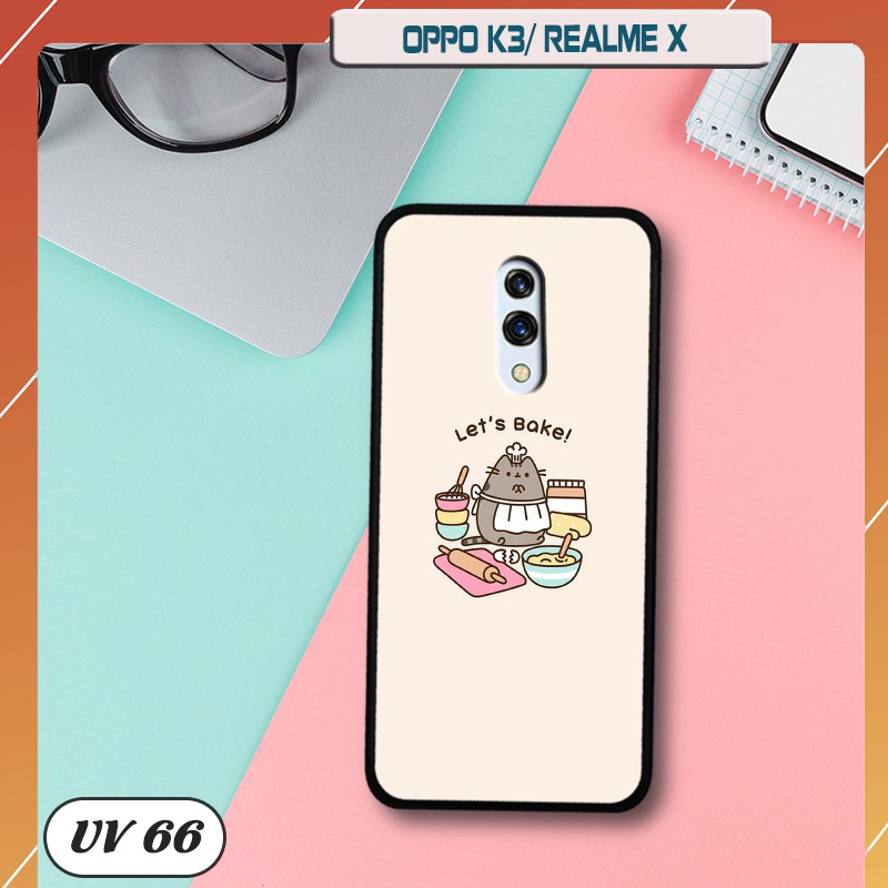 Ốp lưng Realme X/ Oppo K3 - lưng nhám viền dẻo