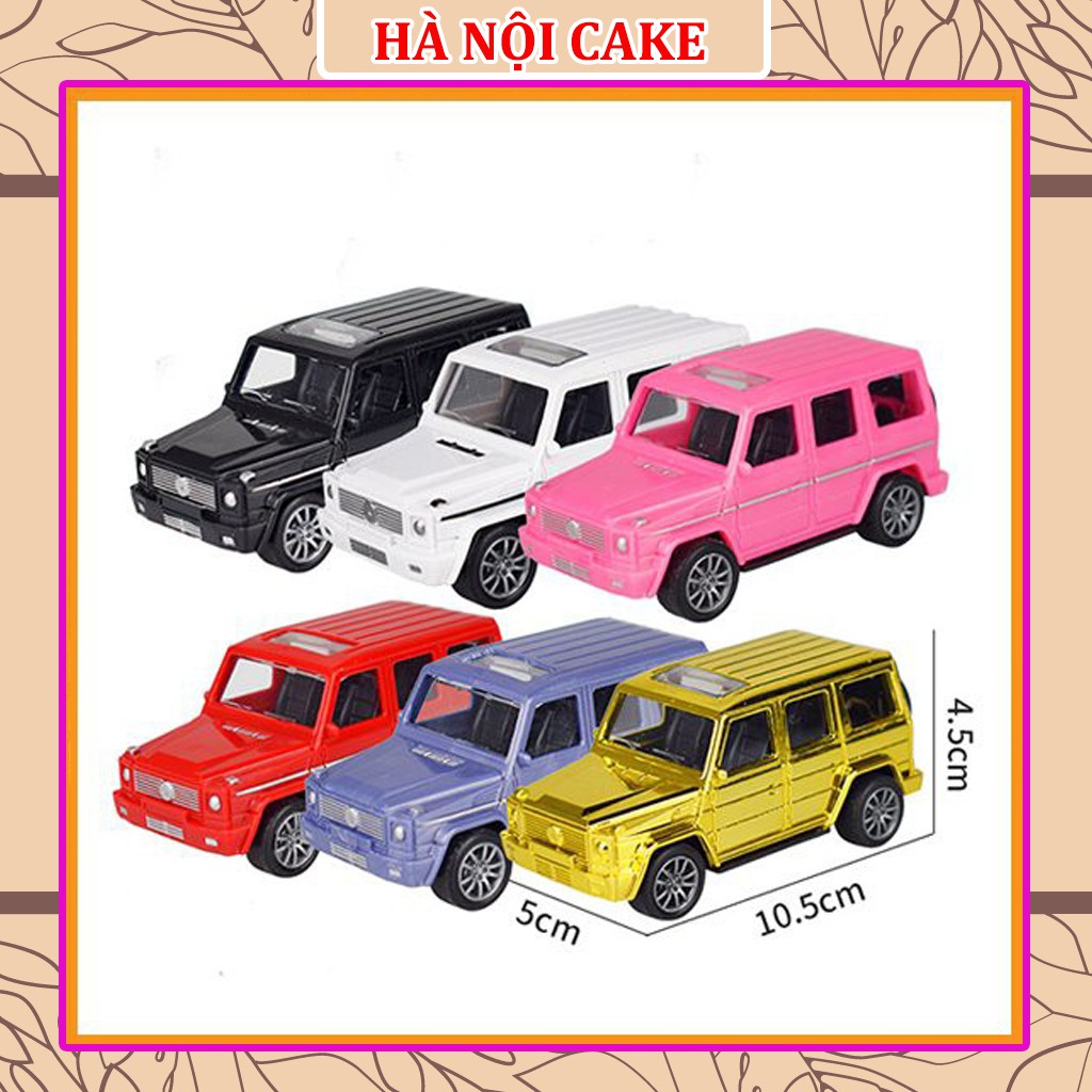 Xe mô hình SUV Hà Nội Cake Đồ Chơi Trang Trí Bánh Sinh Nhật, Trang Trí Bánh Kem
