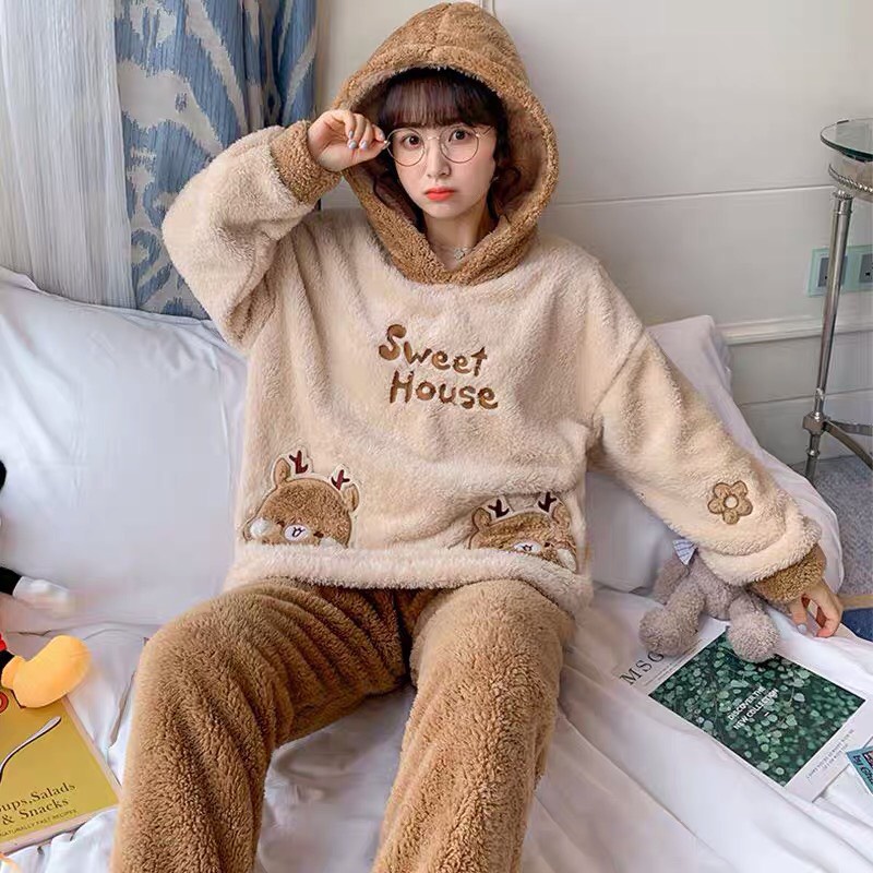 <3 <3 Set đồ ngủ bông mềm <3 <3 <3 | BigBuy360 - bigbuy360.vn