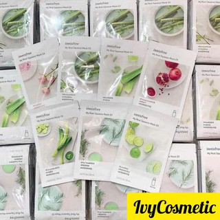 (Auth) Mặt Nạ Giấy Innisfree My Real Queeze Mask EX ( Mẫu  Mới)