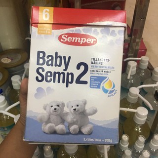 ✈️ Sữa bột Semper Thụy Điển 800g từ số 1-4