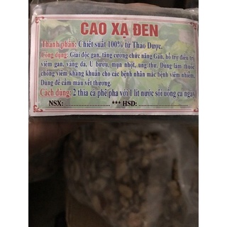 100g cao xạ đen cô đặc