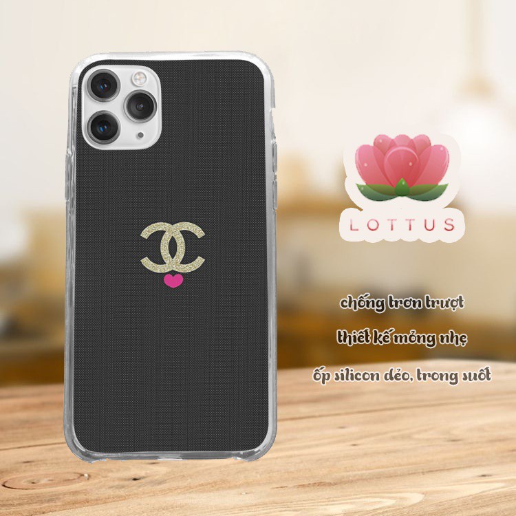 Ốp Iphone Chanel  thương hiệu màu đá Cho các dòng Iphone từ 5 đến 12 pro max CHAPOD00032