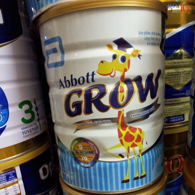 Thanh Lý Sữa Abbot Grow số1,3 900g .