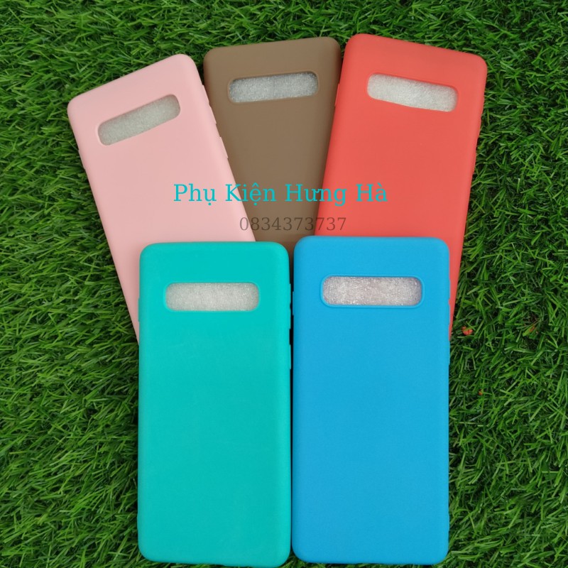 Ốp dẻo trơn TPU cho điện thoại samsung s10 s10p j4 j4plus a6/2018 A6PLUS/J8 M20