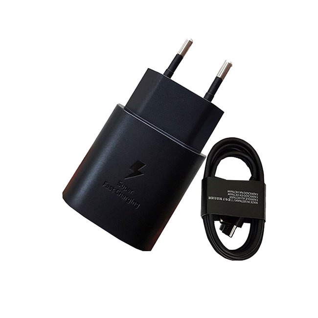 Bộ sạc nhanh  25W phù hợp cho điện thoại  Samsung Note 10 Note 20 A71, A70, A80, A90, S20, S20+, S20 Ultra - 3astore