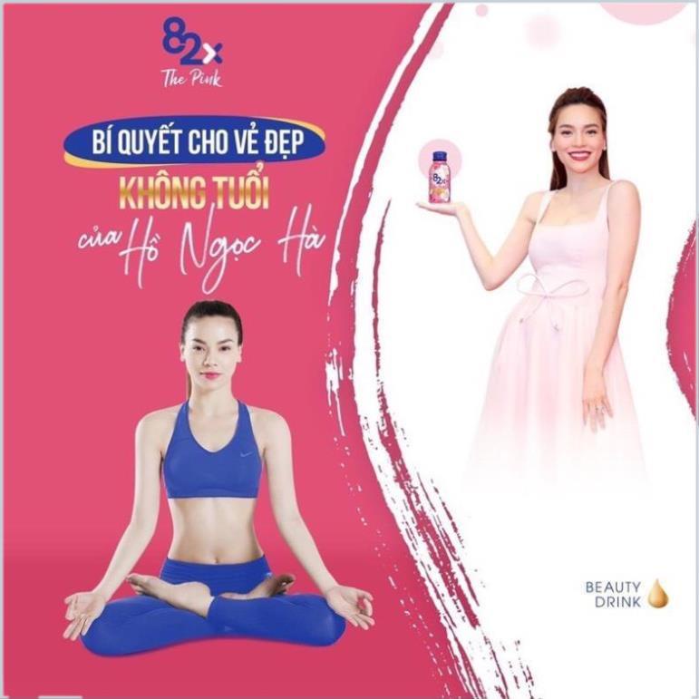 Nước Uống Đẹp Da 82X The Pink Collagen 100ml Hàm Lượng 1000mg Collagen Nhật Bản