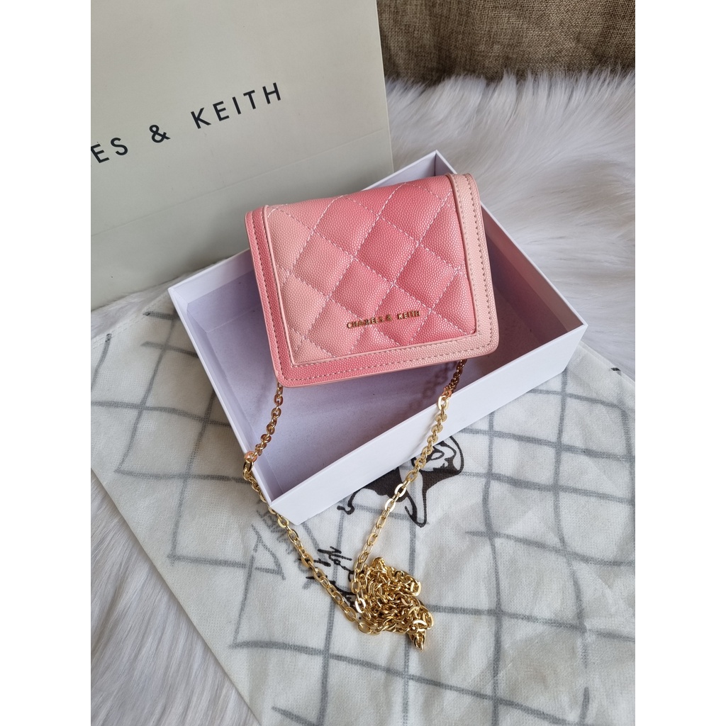 Ví chữ C kèm dây đeo size mini siêu xinh full hộp