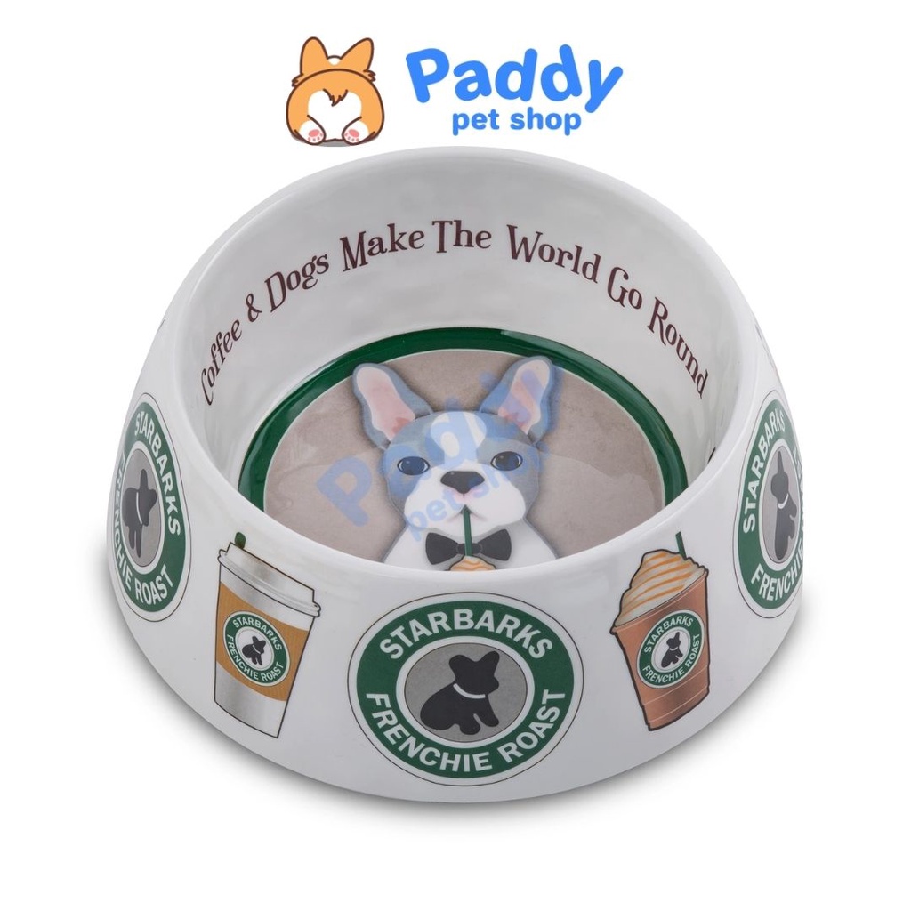 Bát Ăn Uống Nhựa Melamine Cao Cấp Cho Chó Mèo (Size 14cm)