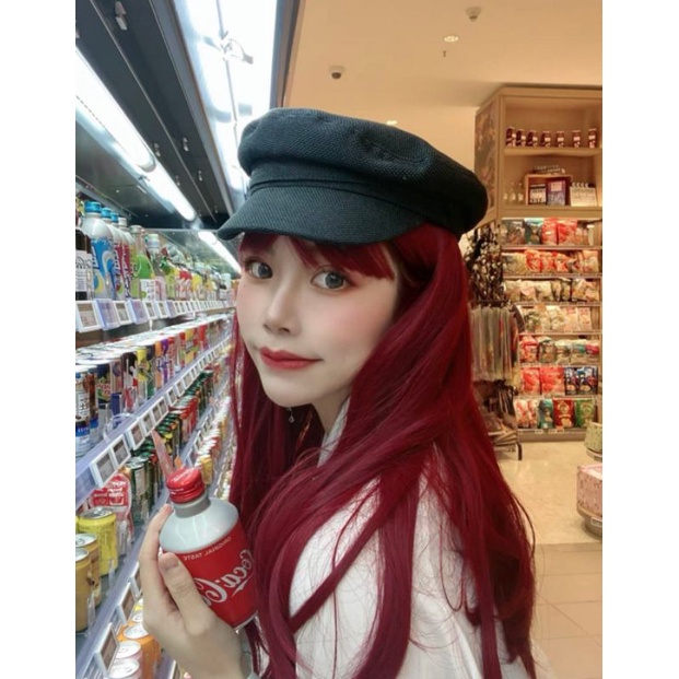 [Sẵn] Wig/Tóc giả nguyên đầu nữ màu đỏ Queen cá tính teen/lolita/cosplay Z8010 [Miu Cosplay]