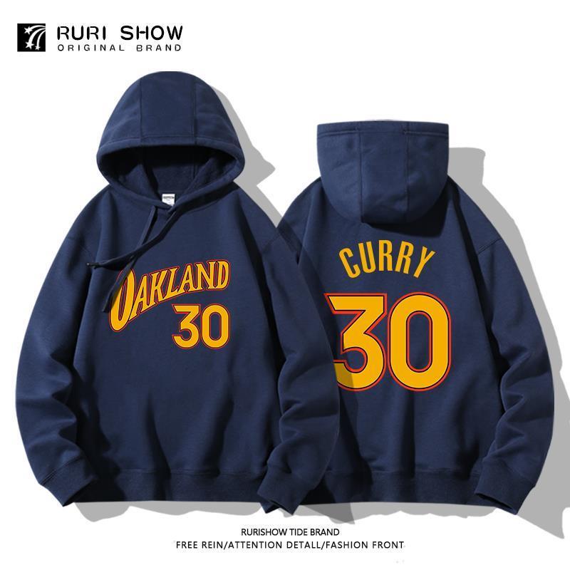 Curry No. Áo Khoác Bóng Rổ Có Mũ Trùm Đầu 30 Áo Khoác Bóng Rổ Warriors 2021 #12