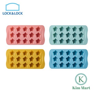 Khay đá, khuôn làm thạch, khuôn Chocolate Silicon hình sao Lock&Lock CKT220